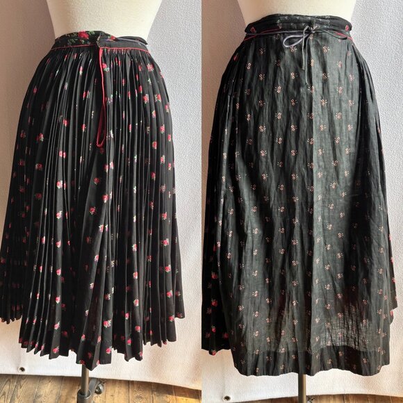 Vintage Traditional Hungarian European Handmade Floral Folk...